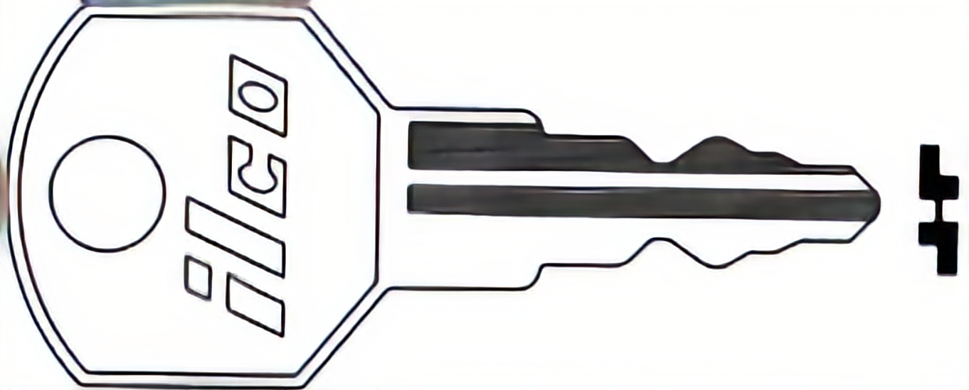 Dormakaba 1620 Delta Tool Box Key