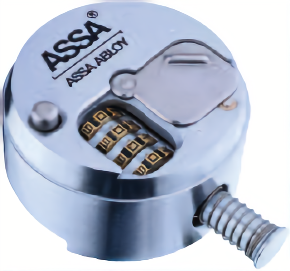 Assa Abloy AASR400D Resettable Shackleless Dial Puck Lock